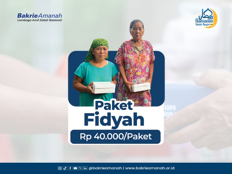 Bayar Hutang Puasa dengan Fidyah Rp40.000/hari/jiwa
