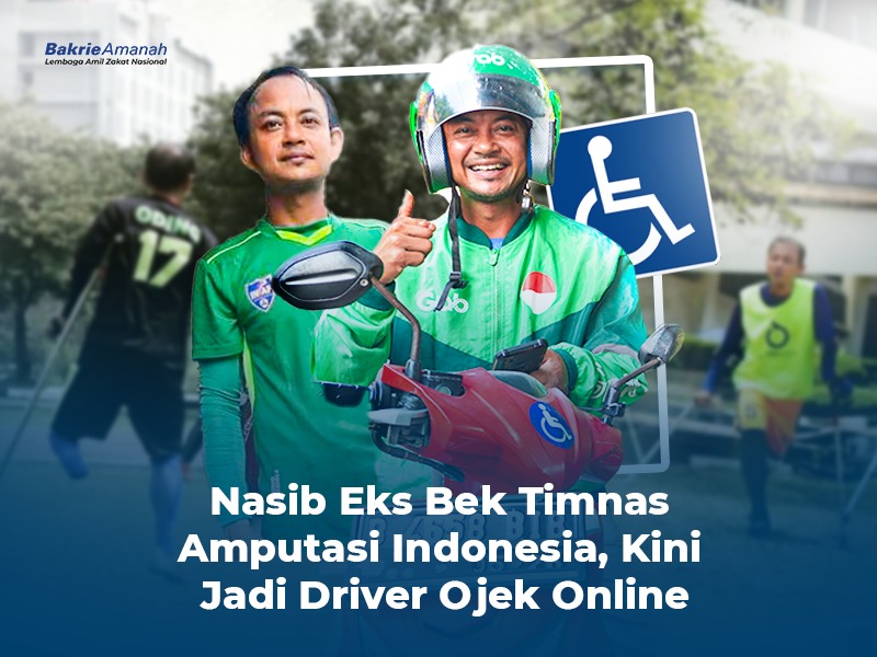 Kaki Palsu untuk Pak Diding, Mantan Bek Timnas Amputasi