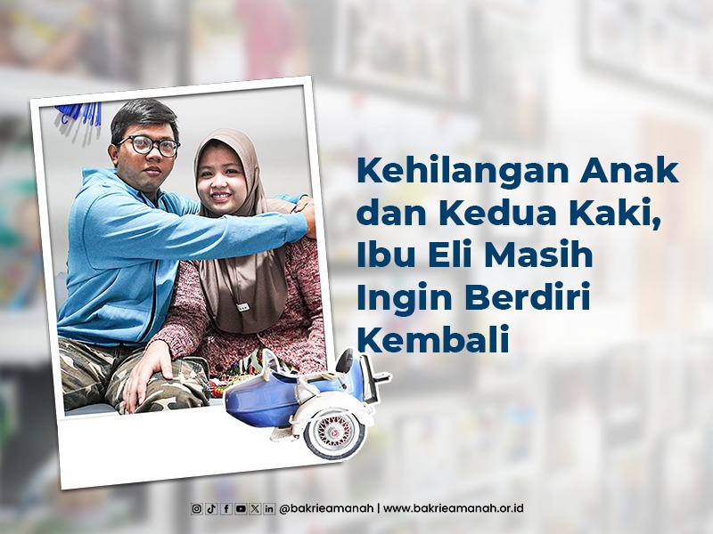 Patungan Bantu Kaki Palsu untuk Ibu Eli