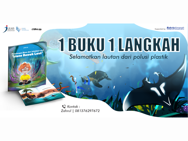 Satu Buku Satu Langkah Selamatkan Lautan
